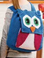 PATRON GRATIS MOCHILA BUHO DE CROCHET