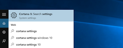 How to disable online search in Cortana