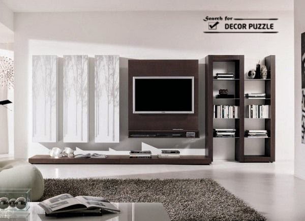 20 Cool modern TV wall units for unique living room designs