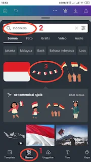 Elemen Bendera Indonesia