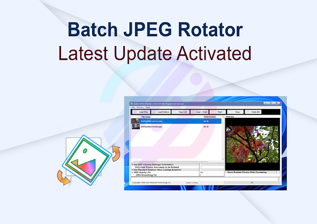 Batch JPEG Rotator Latest Update Activated