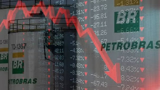 Petrobras em queda livre