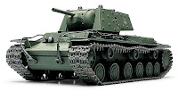 Tamiya 1/48 RUSSIAN KV-1B W/APPLIQUE ARMOR (32545) Color Guide & Paint Conversion Chart　