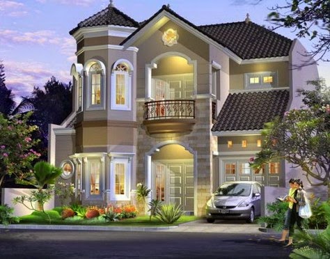 Contoh Gambar Desain Rumah  Modern 2019 Ala  Eropa 