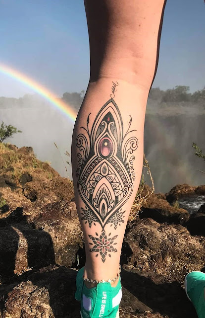 34 tatuagens geométricas para as mulheres