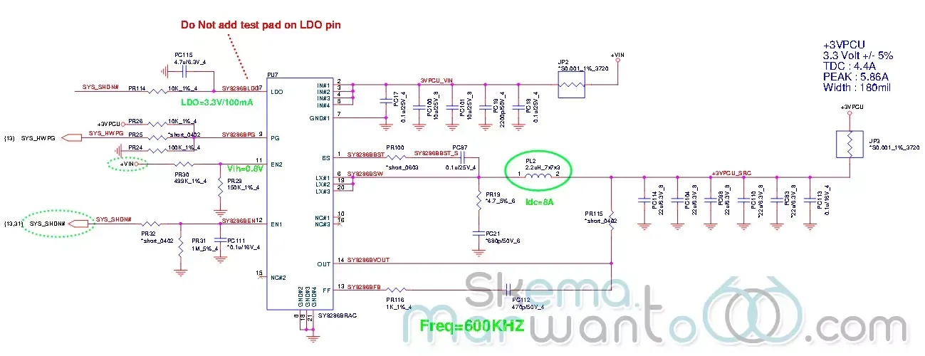 Acer Travelmate Spin B118-RN (Quanta ZHV) - IC 3V