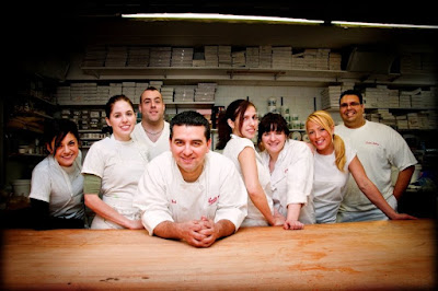 Cake Boss Crew: Toni Walton, Stephanie Fernandez, Tony Albanese, Buddy Valastro, Violet Valentin, Christine Campanelli, Daniella Storzillo, and Frank Amato Undead, Unclothed, and Unhappy Mama images photos pictures