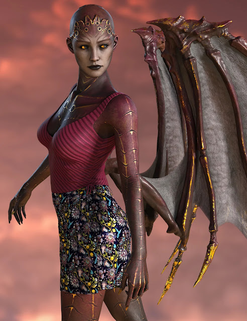 dForce Suzi Outfit for Genesis 9
