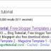 Meta tag blogger terbaik