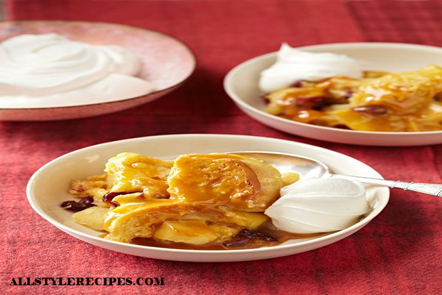 Caramel Apple Bread Pudding