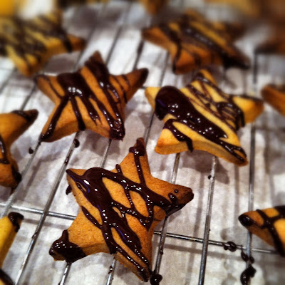 Chocolate coated crespells ©bighomebird