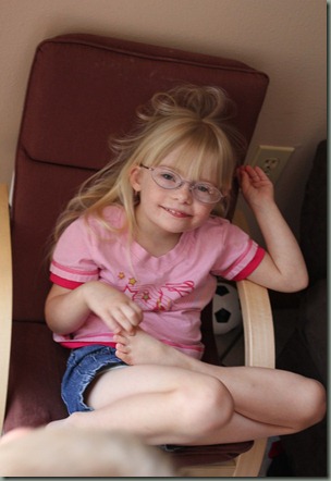 Brianna lounging in chair 06-2011