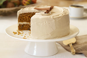 Pumpkin Carrot Cake Brown Sugar Icing