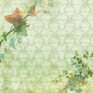 digital background crafting floral design green scrapbooking