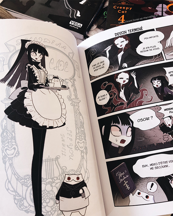 Manga shonen : Creepy cat - tomes 3 et 4