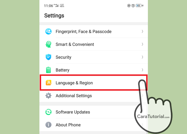 Cara Ganti Bahasa HP Android OPPO Terbaru