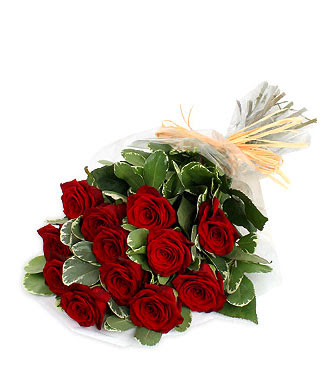 Red Rose Wedding Bouquet