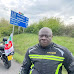 Nigerian tourist is biking from London to Lagos to raise money for charity
