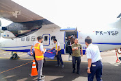 Disupport Subsidi Penerbangan Pemprov Sulsel, Andi Sudirman Jajal Pesawat Susi Air Makassar - Bone