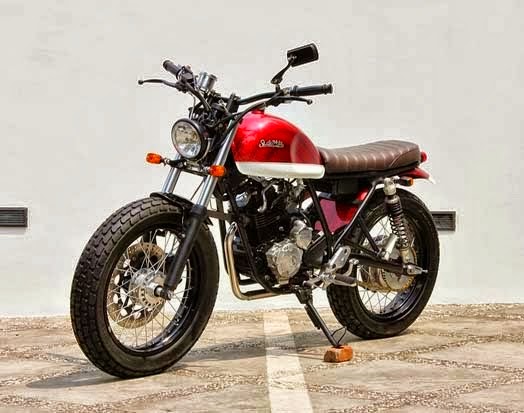 Modifikasi Yamaha Scorpio 225 THE SCORCRAMBLER Harga 