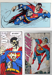 Superman Graffiti Cartoon Characters D Face 