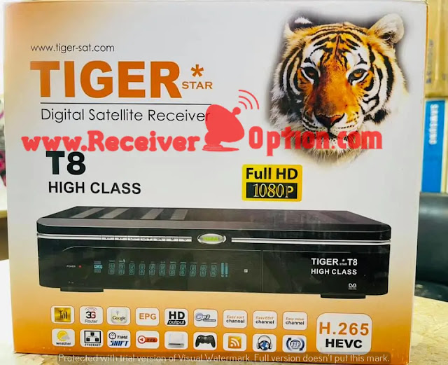 TIGER T8 HIGH CLASS HD RECEIVER NEW SOFTWARE V4.40 JUNE 29 2022