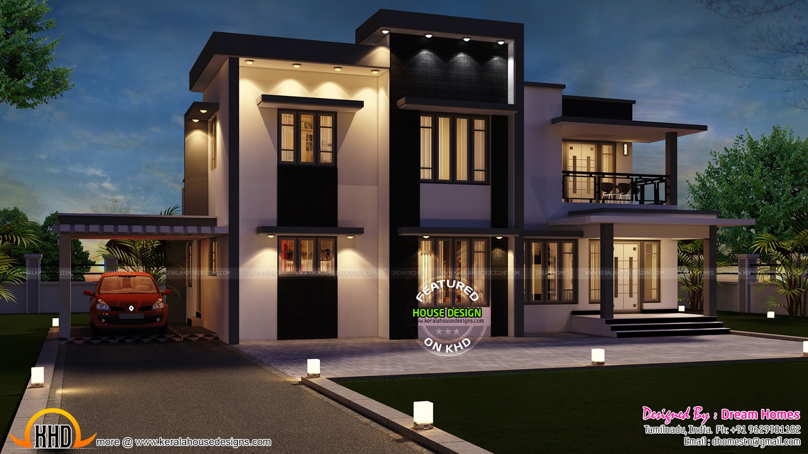 September 2019 Kerala home  design  and floor plans