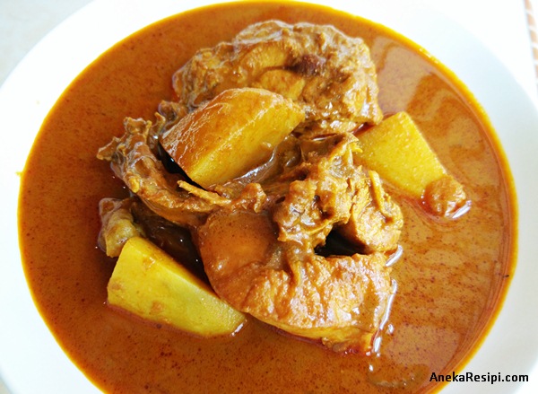 Resepi Gulai Kari Ayam