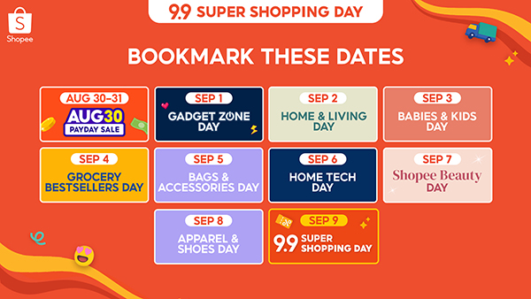 9.9 Shopee Budol Live, Shopee, online shopping, 9.9 Super Shopping Day TV Specialyou
