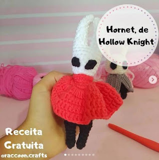 PATRON GRATIS HORNET | HOLLOW KNIGHT AMIGURUMI 53323