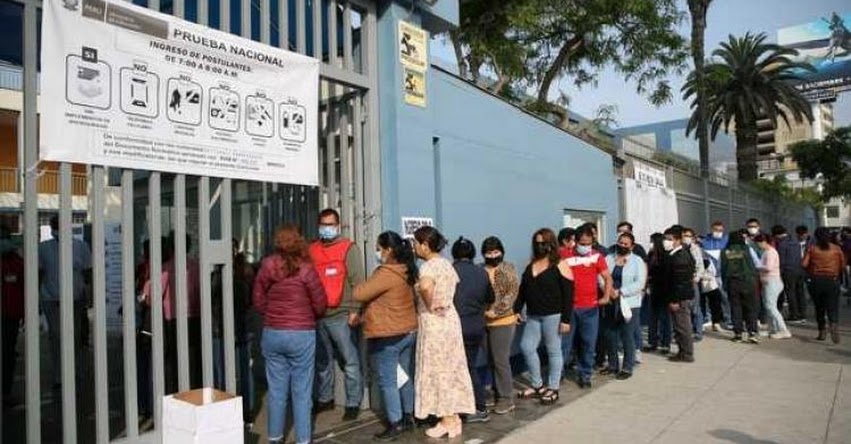 MINEDU: Más del 86% de docentes convocados para la primera fecha asisten a rendir la prueba del Concurso de Nombramiento Docente