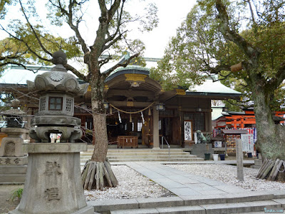 高津宮高津神社拝殿