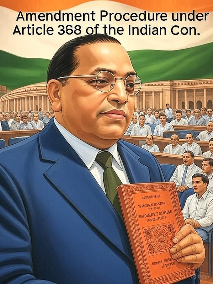 Amendment Procedure under Article 368 of the Indian Constitution