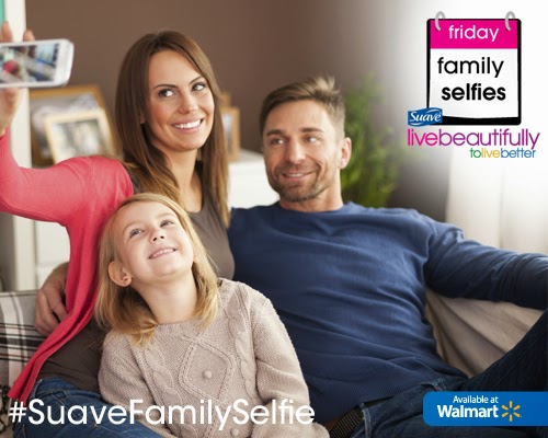  Suave Friday Family Selfie contest #suavefamilyselfie