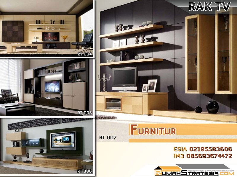 TFQ architects Kumpulan desain Model Rak tv modern