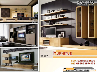 Taufiq Rahman Architects Kumpulan desain Model Rak tv modern