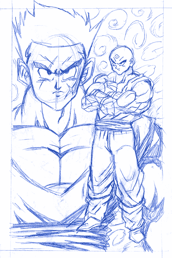 Elkin Grueso Art Fan Art Dragon Ball Z Dibujo De Yamcha Y