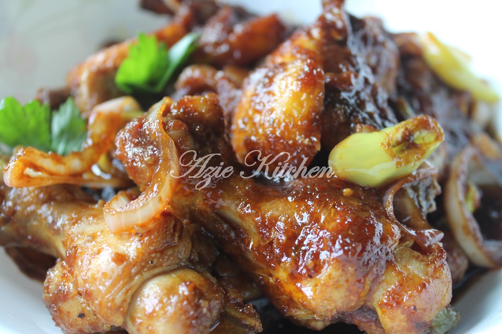 Ayam Masak Kicap Pedas Yang Sedap - Azie Kitchen