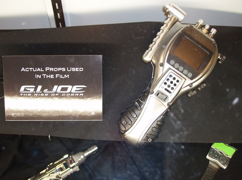 Actual GI Joe film props