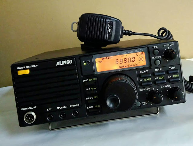 Radio HF transceiver Alinco DX-77E