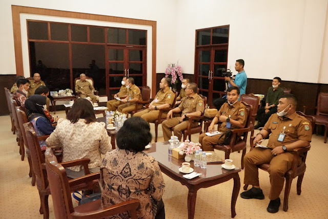 Bupati Asahan Menerima Audensi BPMP Provinsi Sumut