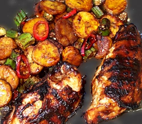 Jerk Chicken - Karibia