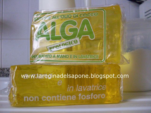 La Regina Del Sapone Sapone Alga Per Lavatrice