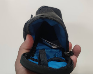 Inside the saddle bag