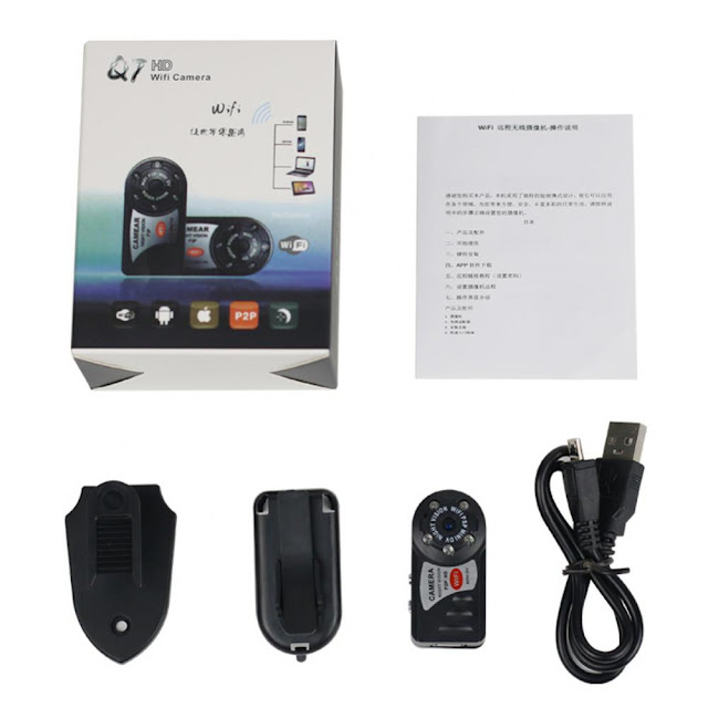 Wireless Camera HD Video Recorder With Night Vision