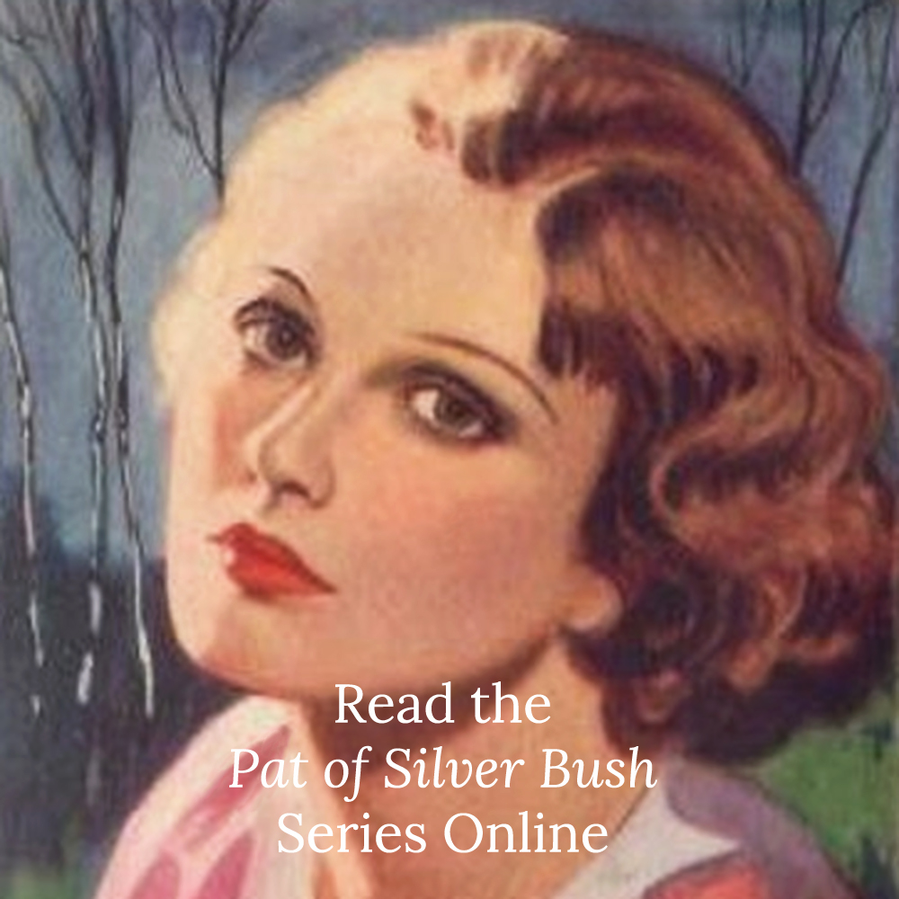 The Pat of Silver Bush Series by L.M. Montgomery eTexts, Electronic Books, Kindle Books, artwork from the 1940 George Harrap and Co. edition of the novel