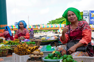 Menikmati Keindahan Pasar Terapung (Muara Kuin, Siring Banjarmasin & Lok Baintan) di Kalimantan Selatan