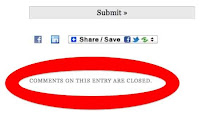 SEO Footprint Closed For Comment