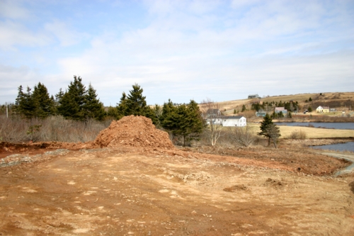 Cleared land in Seaforth NS, just getting started!