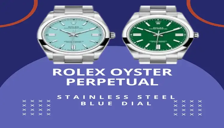Photo of two Rolex watches with the Rolex Oyster Perpetual written on it